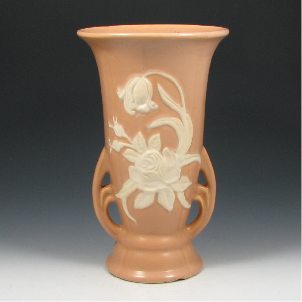 Appraisal: Weller Cameo Vase Weller Cameo vase Marked Weller Pottery Since