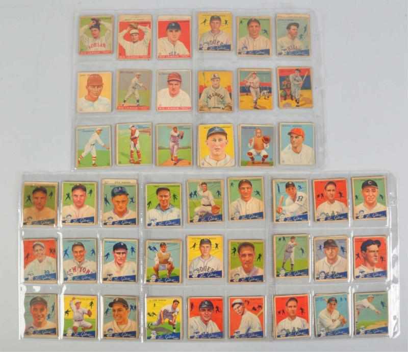 Appraisal: Lot of Goudey Baseball Cards Description Includes minor stars and