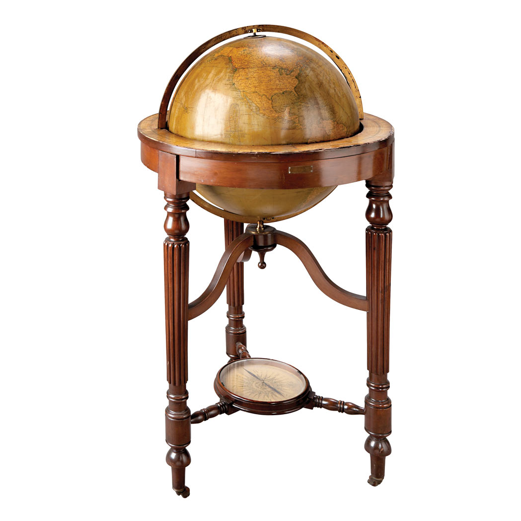 Appraisal: English Terrestrial Globe on Stand George Philip Son first quarter