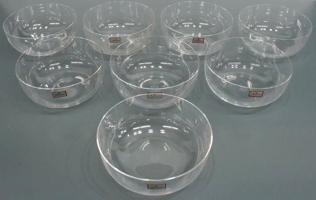 Appraisal: lot of French Baccarat Perfection crystal finger bowls all with