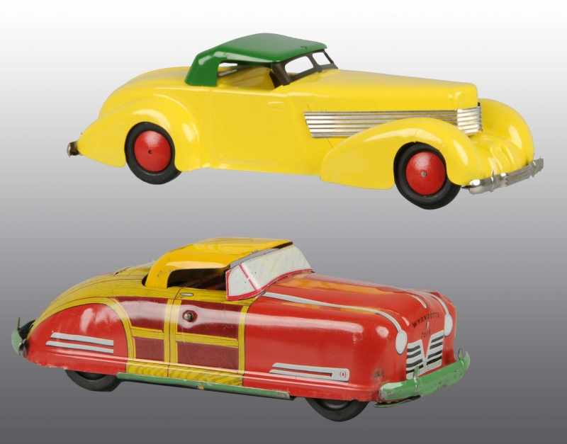 Appraisal: Lot of Pressed Steel Wyandotte Car Toys Description American Includes