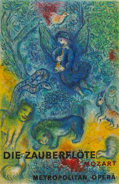 Appraisal: After Marc Chagall by Charles Sorlier The Magic Flute M