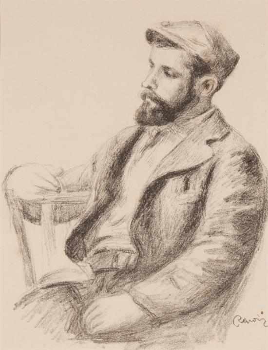 Appraisal: Auguste Renoir French - Louis Valtat lithograph circa x in