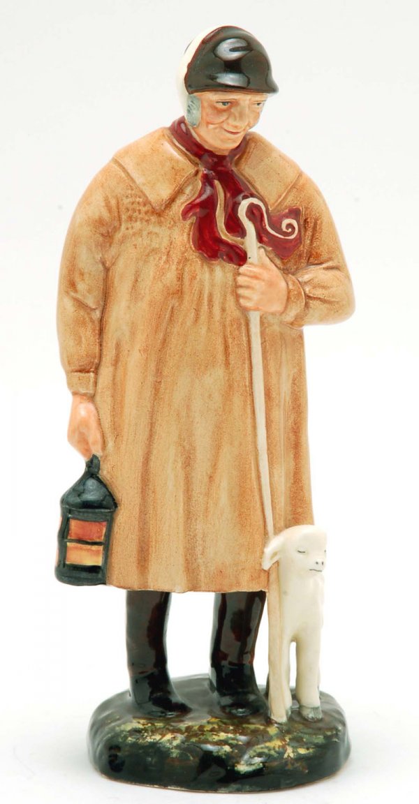 Appraisal: A Royal Doulton figure entitled The Shepherd Marked on the