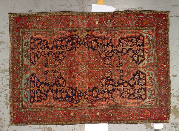 Appraisal: A Malayer rug Central Persia circa size approximately ft in