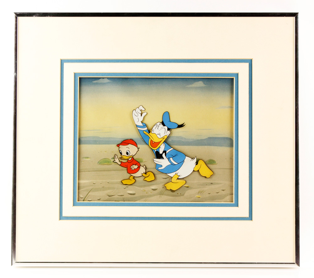 Appraisal: - Walt Disney Donald Duck Celluloid Original Walt Disney celluloid