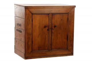 Appraisal: Good American Primitive Pine Pie Safe th C American late