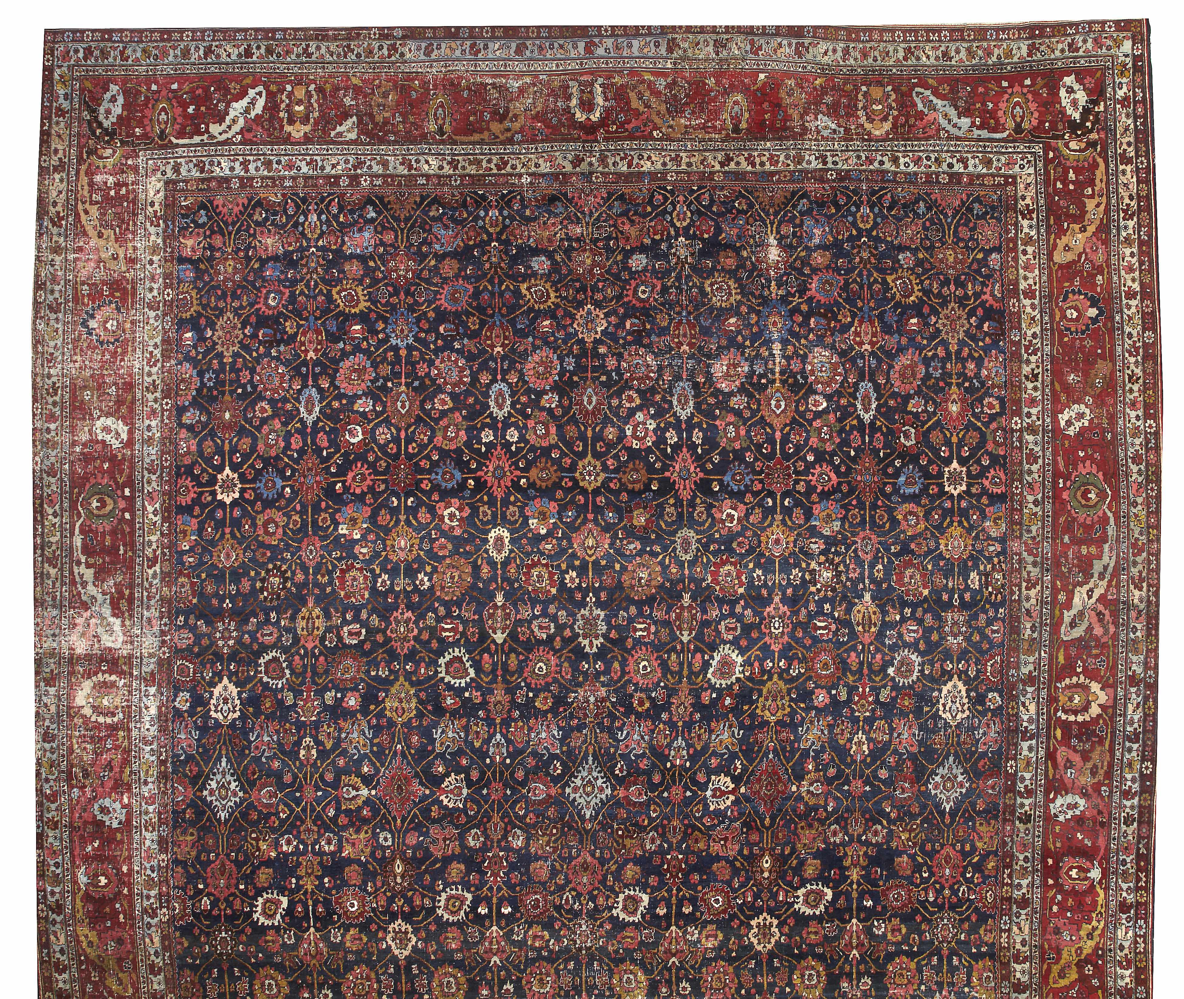 Appraisal: A Bidjar carpet Northwest Persialate th centurysize approximately ft in