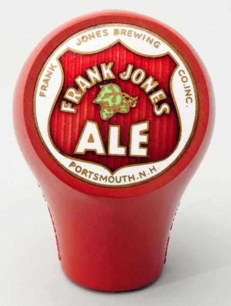 Appraisal: Frank Jones Ale Beer Tap Knob Clean and bright face