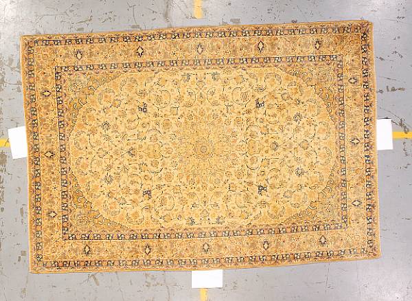 Appraisal: An Isphahan carpet Circa size approximately ft in x ft