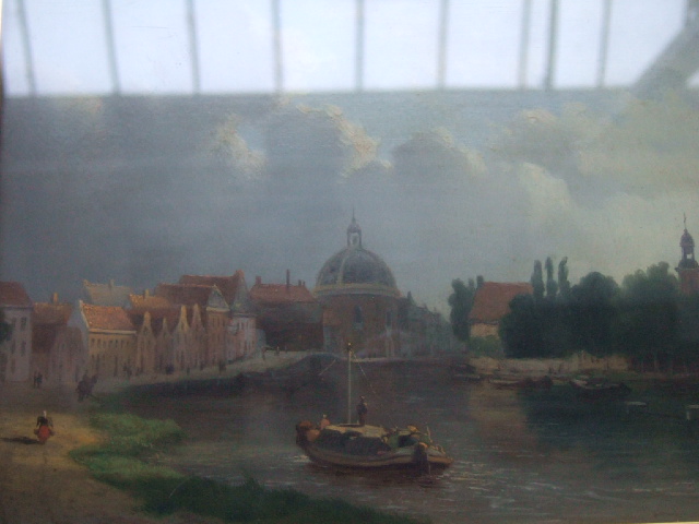 Appraisal: Bartholomeus Johannes van Hove - Leidschendam oil on panel cm