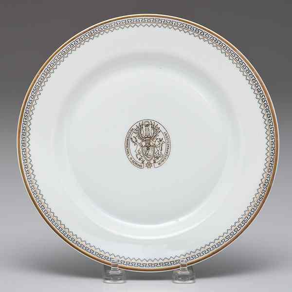 Appraisal: German WWII Hermann Goering Dinner Plate Hermann Goering dinner plate