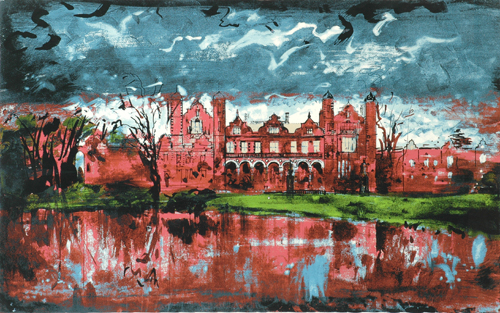 Appraisal: John Piper British - Capesthorne coloured lithograph A P signed