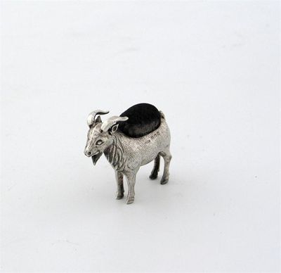 Appraisal: A billy goat pin cushion by Adie Lovekin Ltd Bimringham