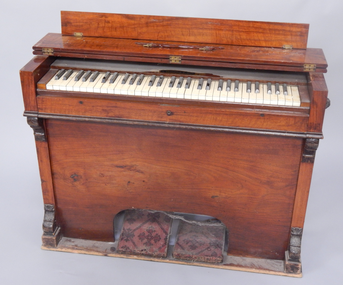 Appraisal: An early thC rosewood cased organ by J Claypole Son