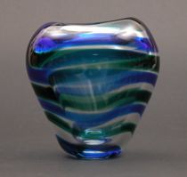 Appraisal: Unica Vase Attributed to Floris Meydam ca From the Leerdam