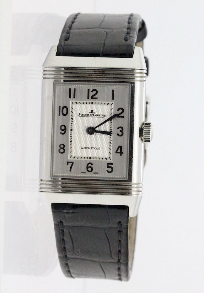 Appraisal: Jaeger LeCoultre Steel Reverso Watch S Guaranteed Authentic Jaeger Le