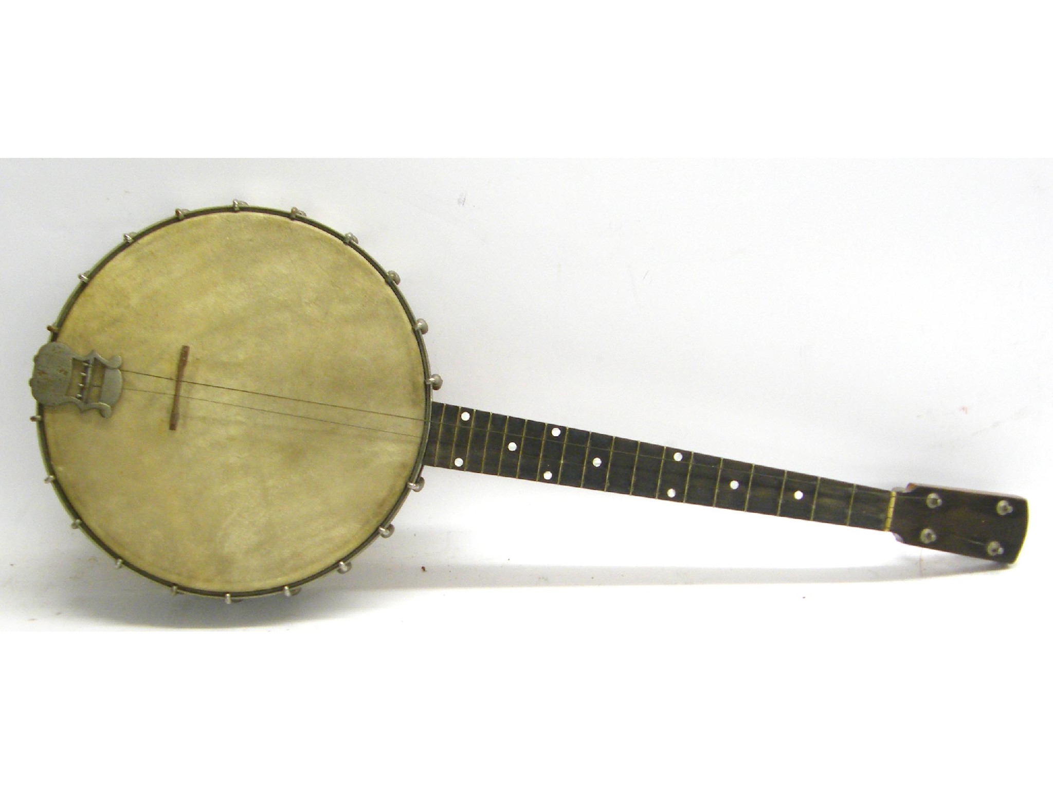 Appraisal: The Windsor Popular model open back banjo with skin and