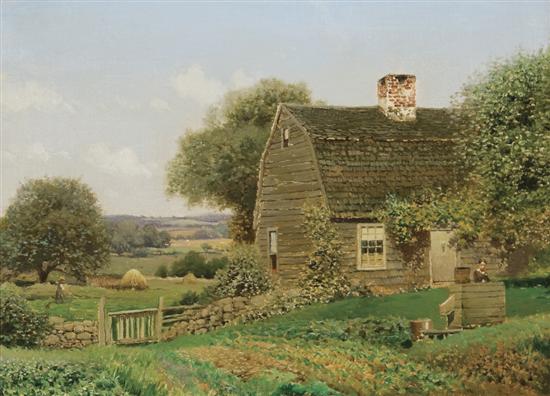 Appraisal: HENRY PEMBER SMITH American - A Summer Day oil on