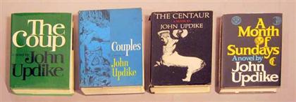 Appraisal: vols Updike John Novels C - Signed Copies Beck is