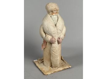 Appraisal: An early th C Russian Santa figure adorned in white