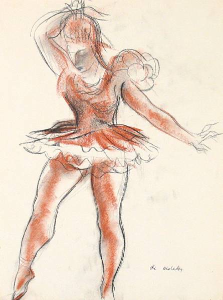 Appraisal: Property from the Dorothy M Lasher Trust Ballerina signed 'de