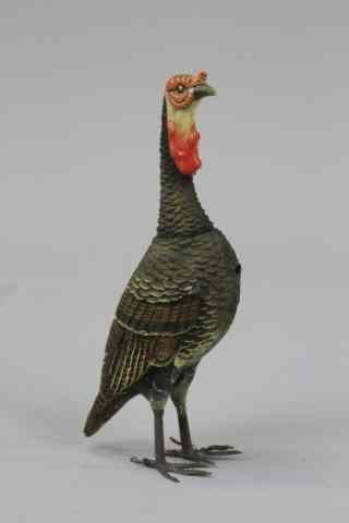 Appraisal: RARE FEMALE TURKEY CANDY CONTAINER Germany this Thanksgiving day turkey