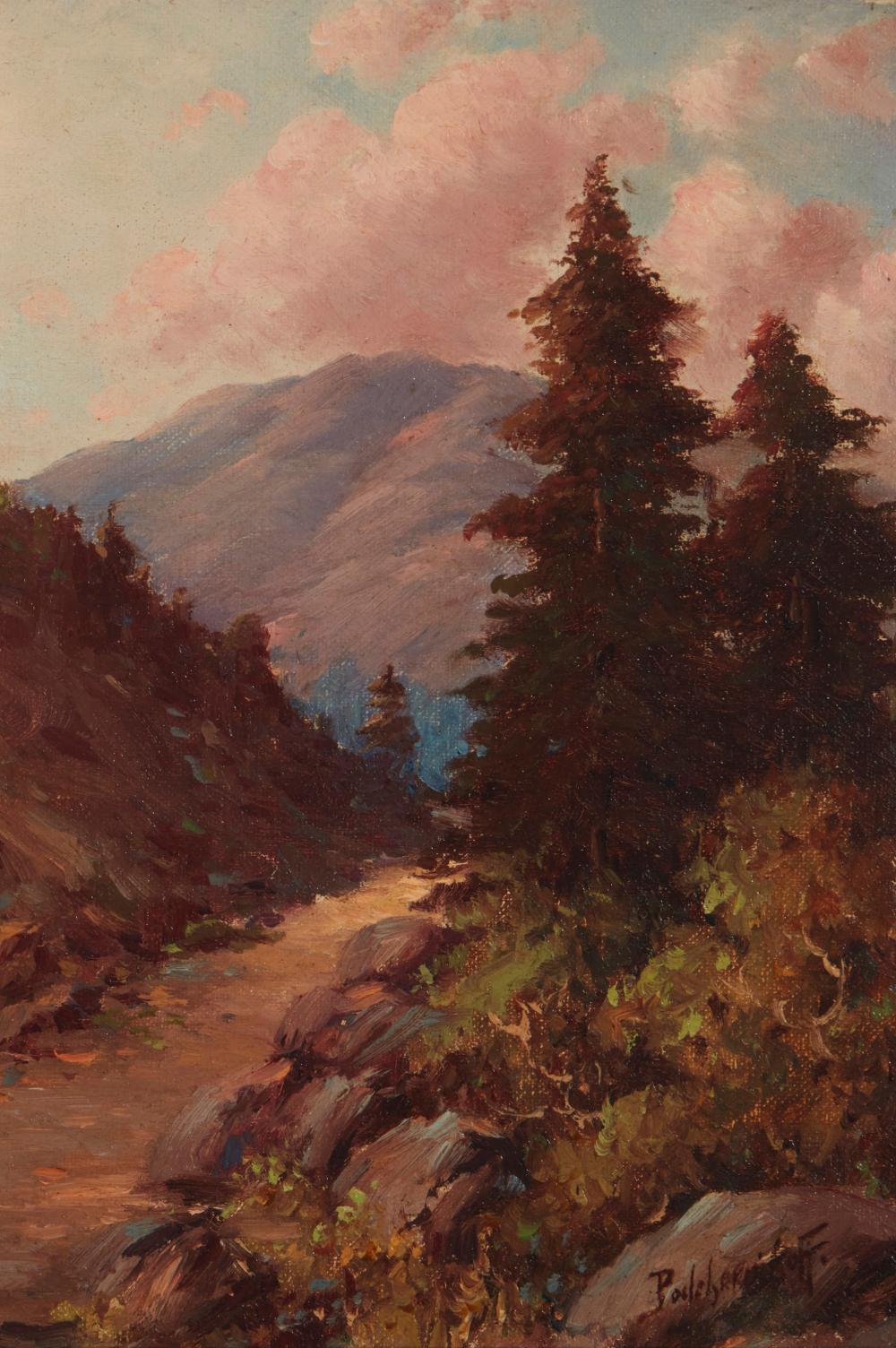 Appraisal: Alexis M Podchernikoff - Mount Tamalpais Oil on board Signed