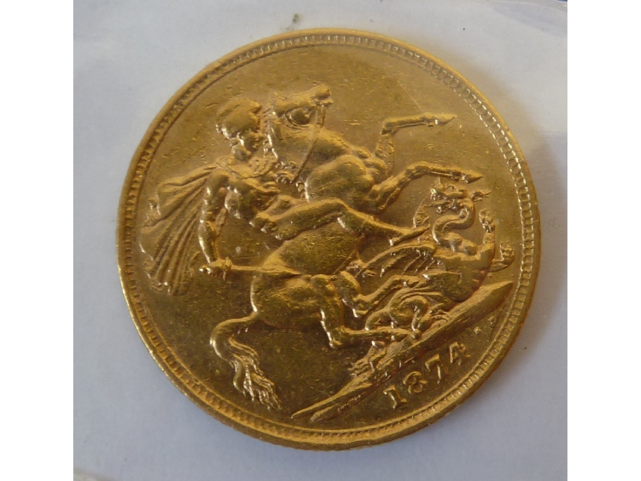 Appraisal: A QUEEN VICTORIA GOLD SOVEREIGN fine - very fine