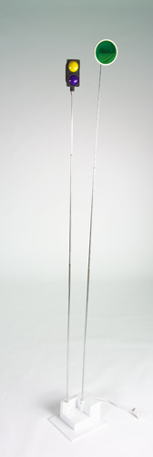 Appraisal: VASSILAKIS TAKIS TS Kinetic sculpture from the Signals Series consisting