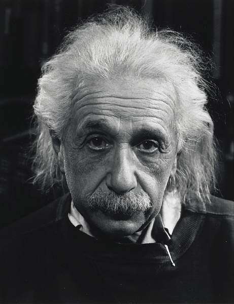 Appraisal: Philippe Halsman American - Albert Einstein Gelatin silver print printed