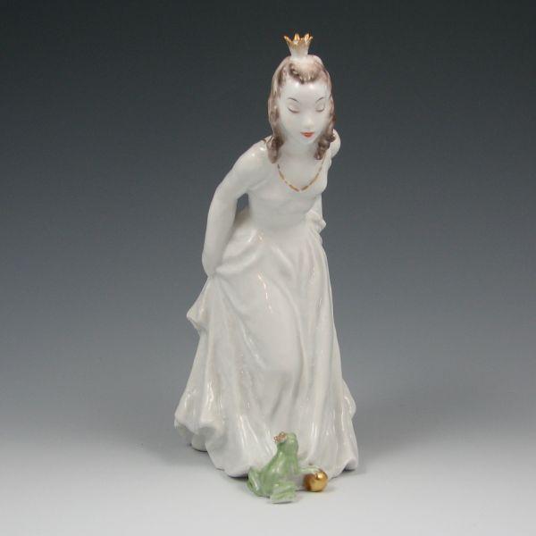 Appraisal: Rosenthal princess and the frog porcelain figurine Marked Rosenthal Germany