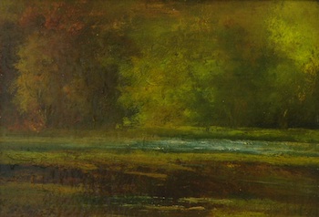 Appraisal: Painting in the Style of George Inness Near Englewood N