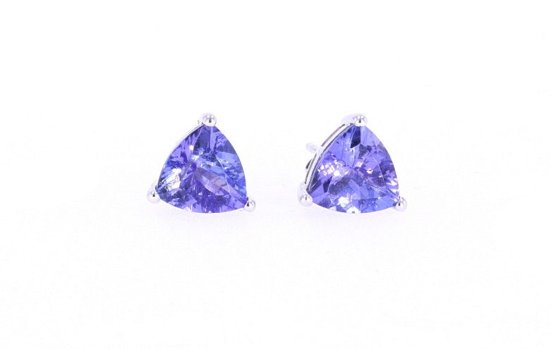 Appraisal: Rare Trillion Tanzanite k White Gold Earrings Featured in this