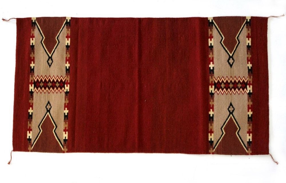 Appraisal: Ganado Trading Post Wool Rug by Pedro Sosa This is