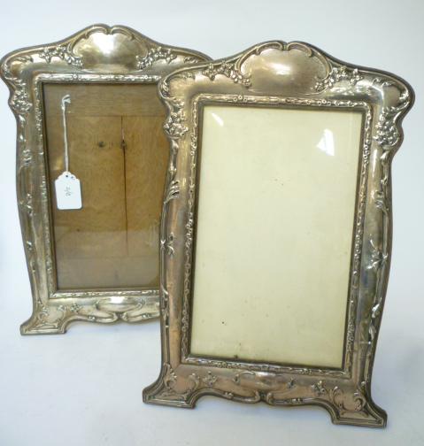 Appraisal: A SET OF FOUR PHOTOGRAPH FRAMES maker probably Bellinger Co