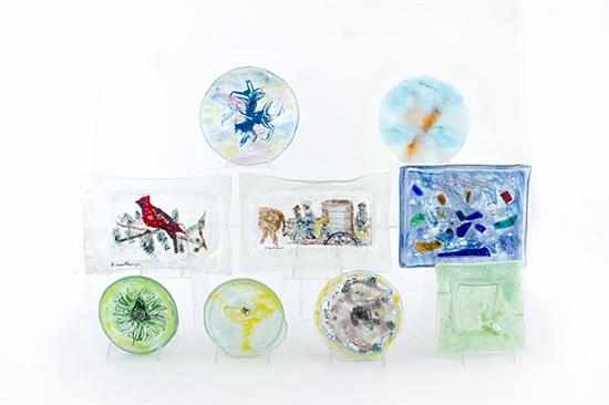 Appraisal: Minnie DesChamps collection of glass works of art South Carolina