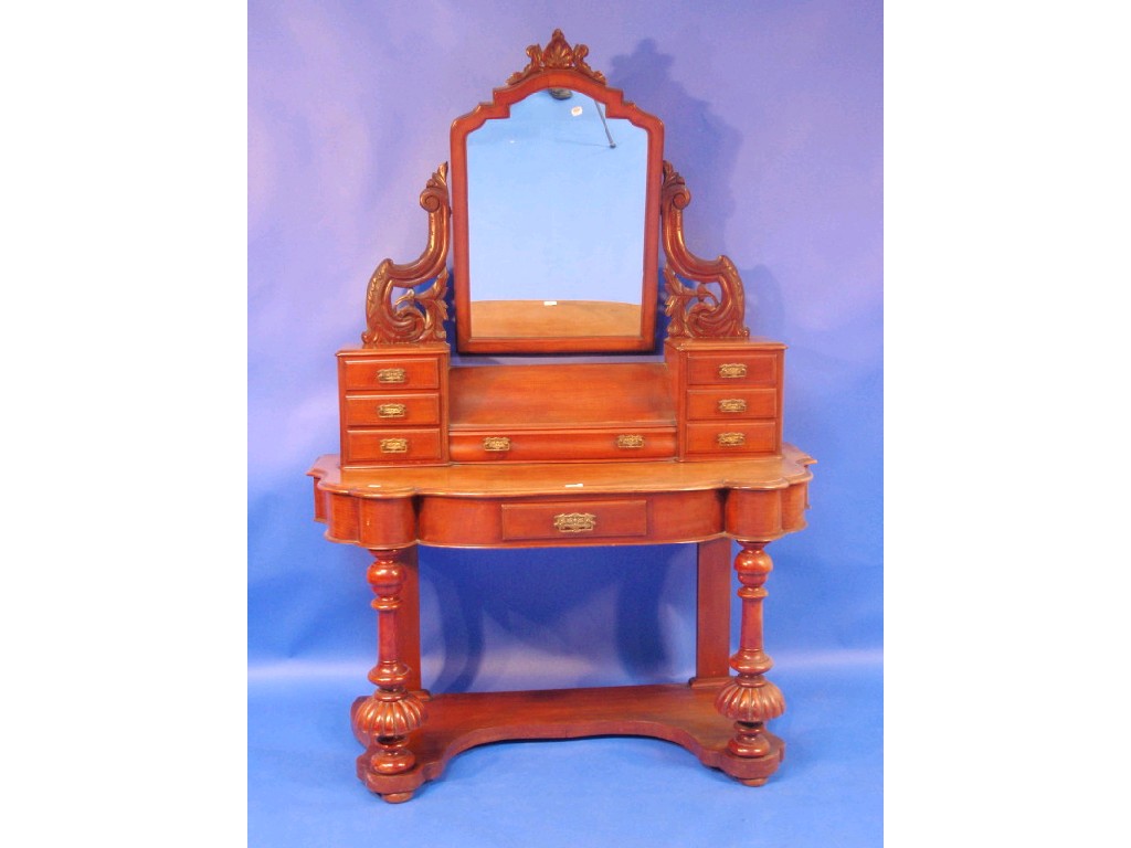 Appraisal: A Victorian mahogany Duchess dressing table cm wide