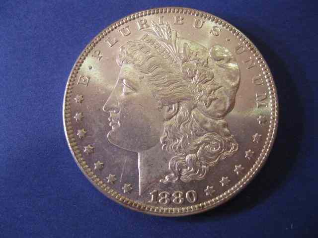 Appraisal: U S Morgan Silver Dollar prooflike uncirculated