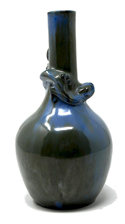 Appraisal: Fulper Salamander Vase Fulper Salamander Vase Packaging Insurance Handling And