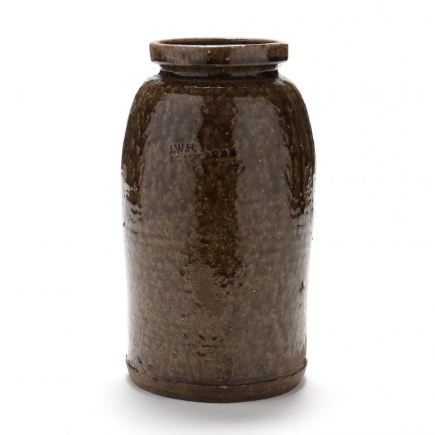 Appraisal: JOHN WESLEY HELTON - CATAWBA COUNTY NC ONE GALLON JAR