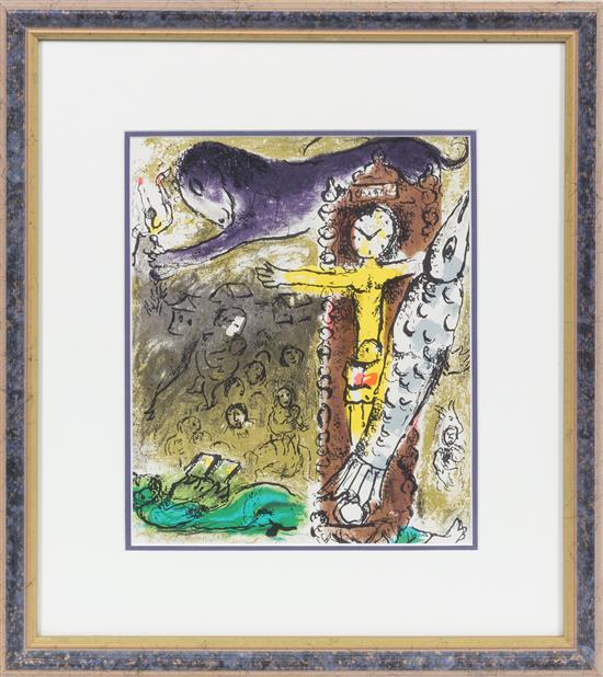 Appraisal: Sale Lot Marc Chagall French Russian - Le Christ l'horloge