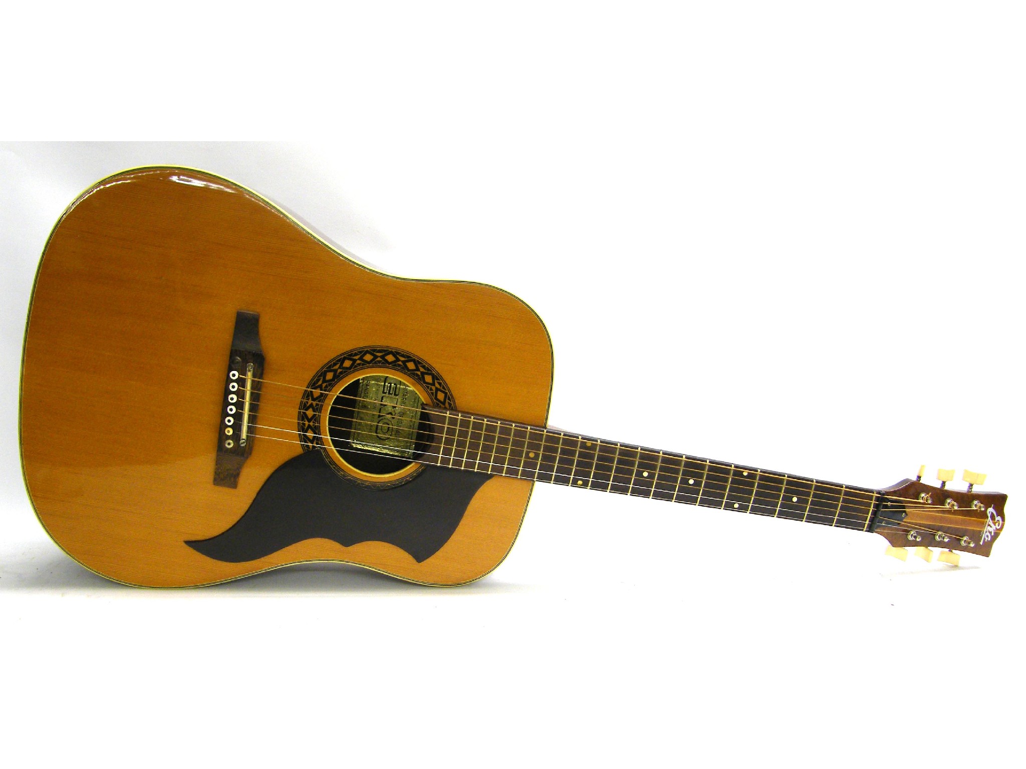 Appraisal: Eko Ranger acoustic guitar made in Italy natural top with