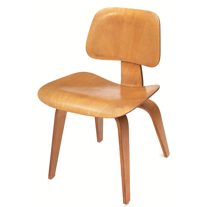 Appraisal: Charles and Ray Eames DCW by Herman Miller Evans molded