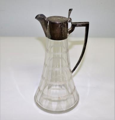 Appraisal: A silver mounted claret jug William Hutton Sons Ltd Birmingham