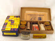 Appraisal: An assortment of vintage domestic products including a French polishing