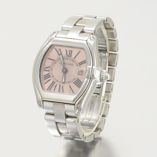 Appraisal: CARTIER QUARTZ STAINLESS ROADSTER mm x mm will fit wrist