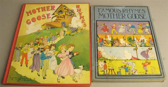 Appraisal: Watty Piper Books Mother Goose Rhymes and Famous Rhymes Mother