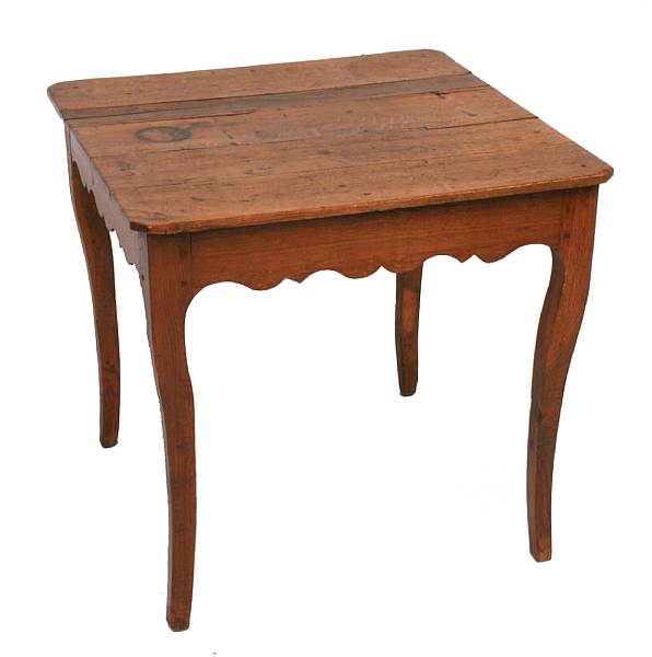 Appraisal: A French Provincial oak center table th century height in