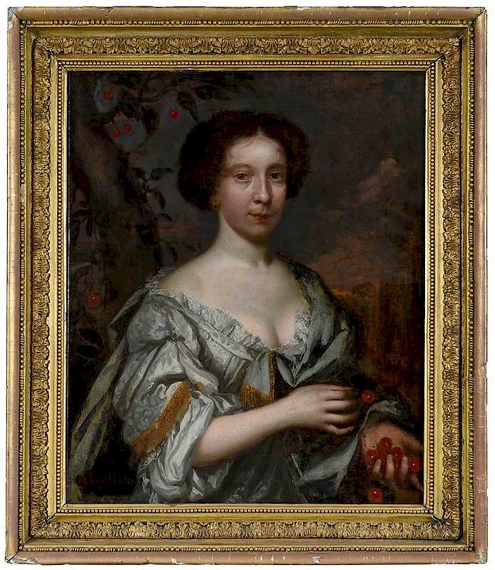 Appraisal: Follower of Sir Peter Lely Dutch England Lady Lucy Wharton